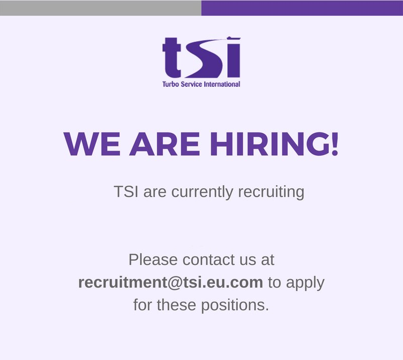 TSI Vacancies - Marketing & Customer Services